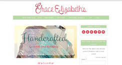 Desktop Screenshot of graceelizabeths.com